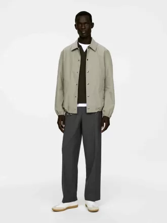 Pantalones de lana con cordón