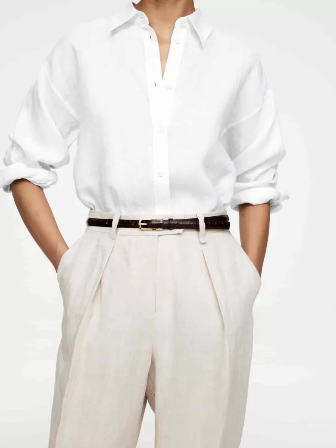 Pantalones de lino Pantalones de lino