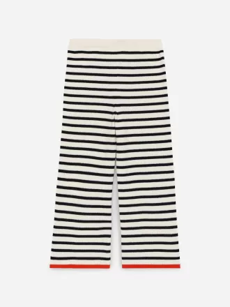 Pantalones de punto de canalé