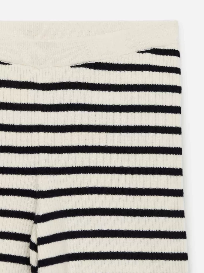 Pantalones de punto de canalé Pantalones de punto de canalé