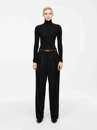 Pantalones sastre de cintura alta