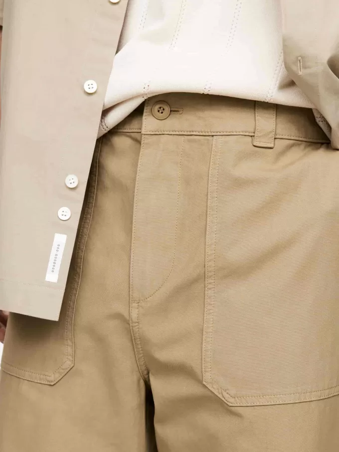 Pantalones utilitarios de algodón Pantalones utilitarios de algodón