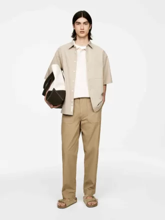 Pantalones utilitarios de algodón