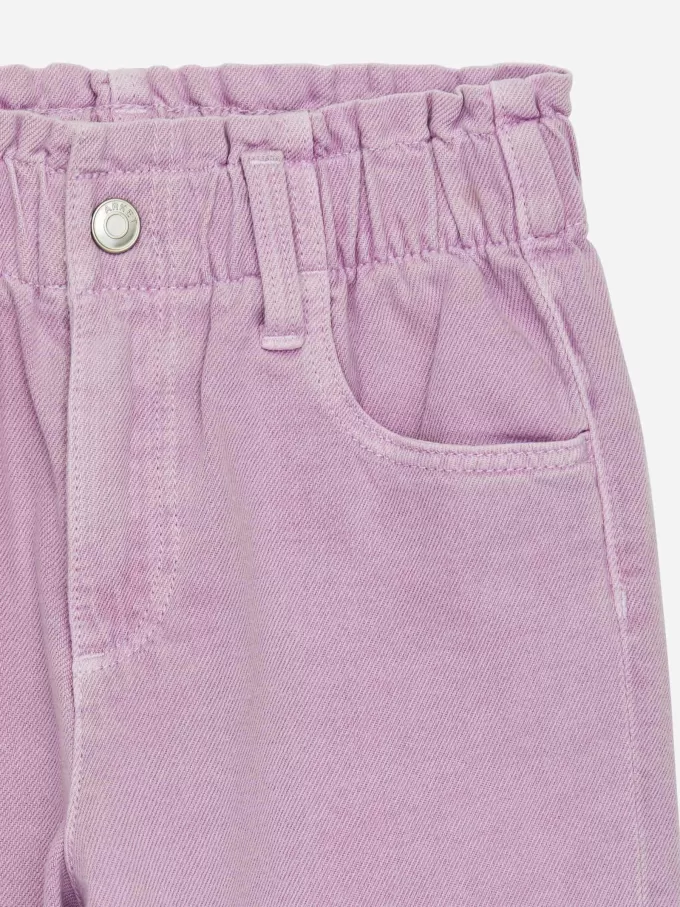 Pantalones vaqueros tipo bolsa de papel Pantalones vaqueros tipo bolsa de papel