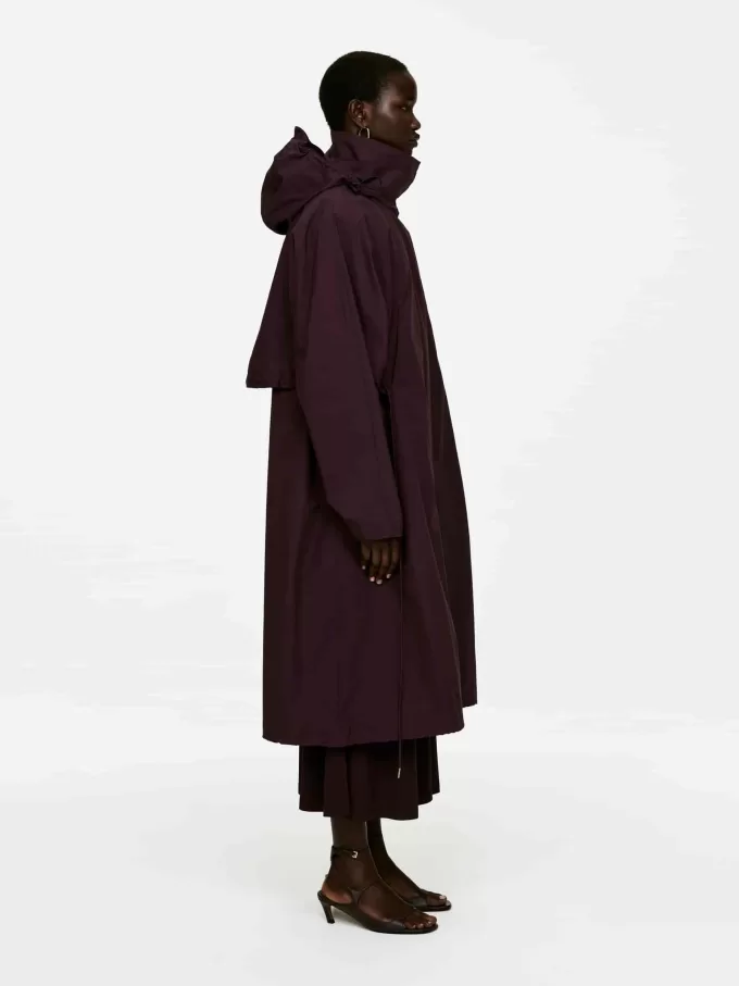 Parka con solapa Storm Parka con solapa Storm