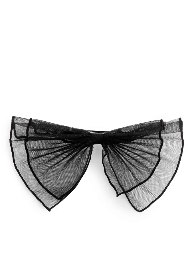 Pasador para el pelo con lazo de tul