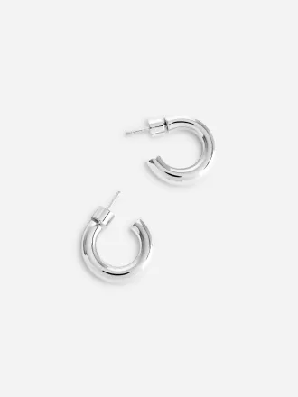 Pendientes de aro gruesos