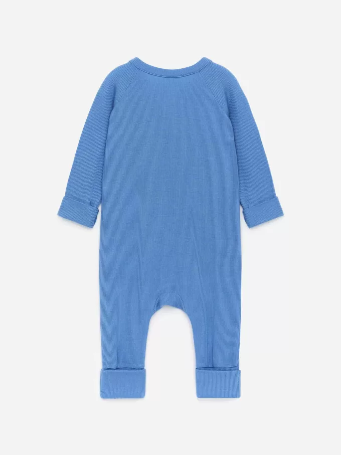 Pijama Recién Nacido Canalé Liso Pijama Recién Nacido Canalé Liso