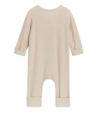 Pijama Recién Nacido Canalé Liso