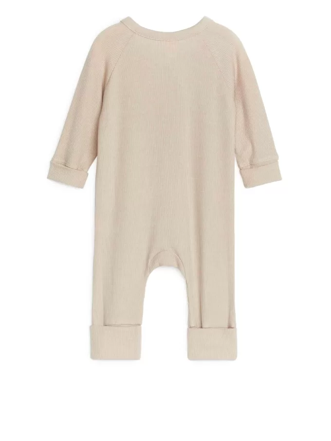 Pijama Recién Nacido Canalé Liso Pijama Recién Nacido Canalé Liso