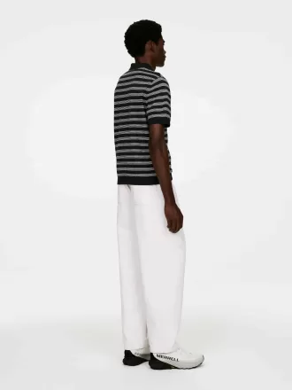 Polo de lino y algodón