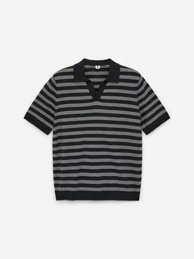 Polo de lino y algodón Polo de lino y algodón