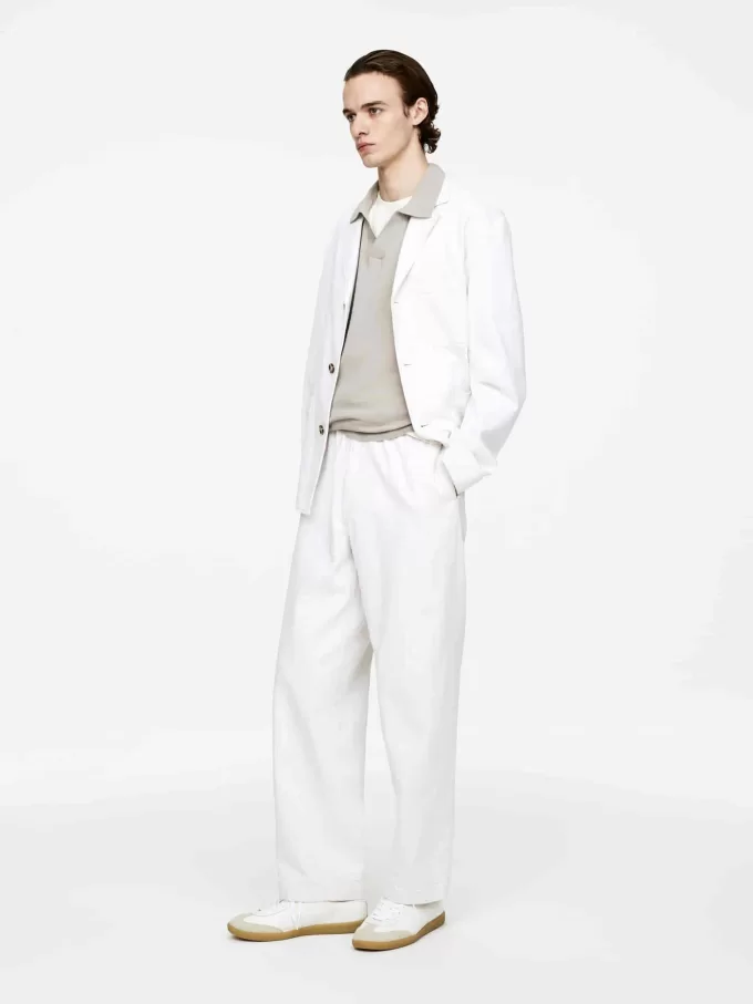 Polo de lino y algodón Polo de lino y algodón