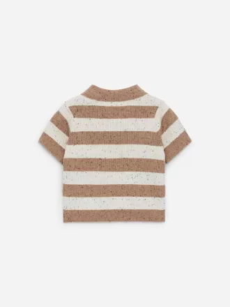 Polo de punto de canalé