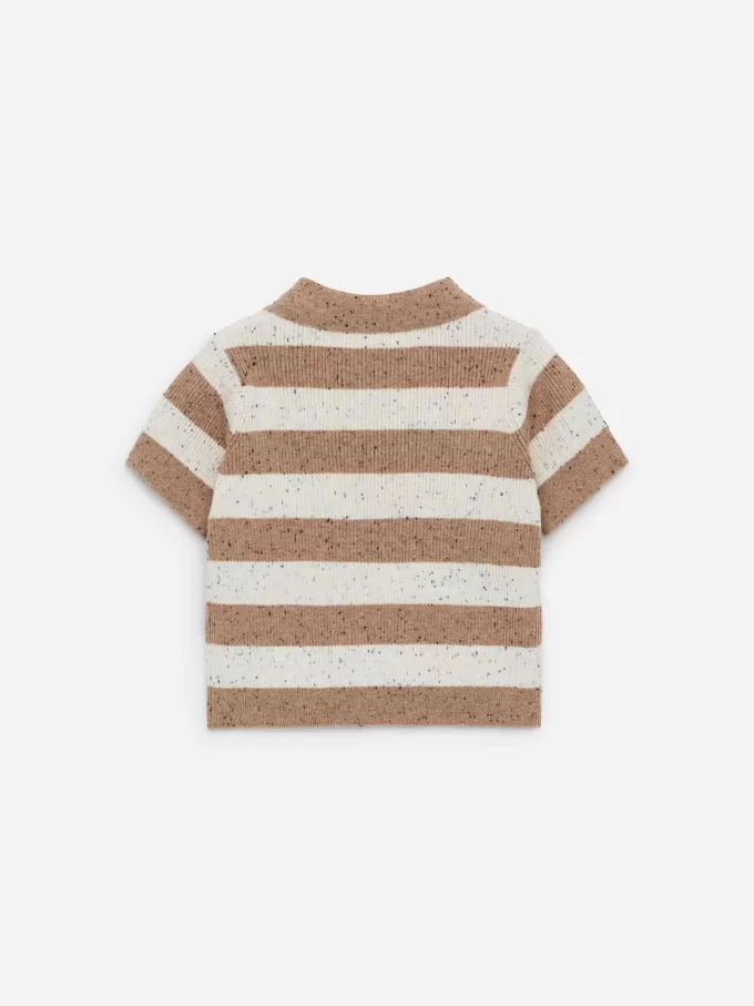 Polo de punto de canalé Polo de punto de canalé