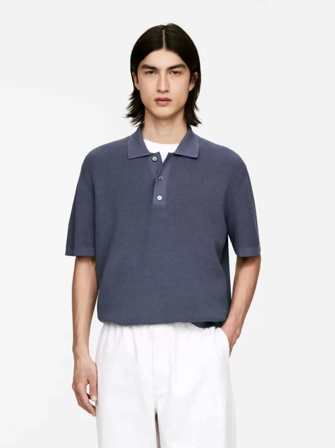 Polo de punto fino Polo de punto fino
