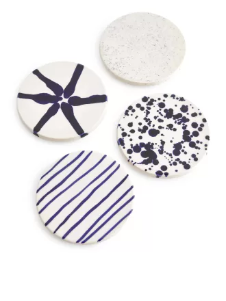 Posavasos de gres, juego de 4