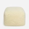 Puf de lana de algodón Puf de lana de algodón
