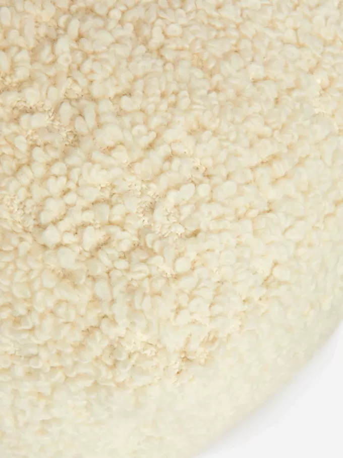 Puf de lana de algodón Puf de lana de algodón