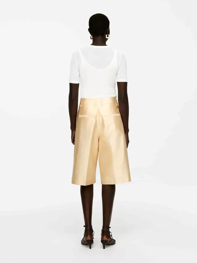 Shorts con pliegues a presión Shorts con pliegues a presión