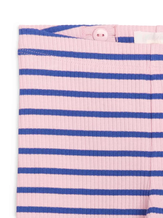 Shorts de bicicleta de canalé