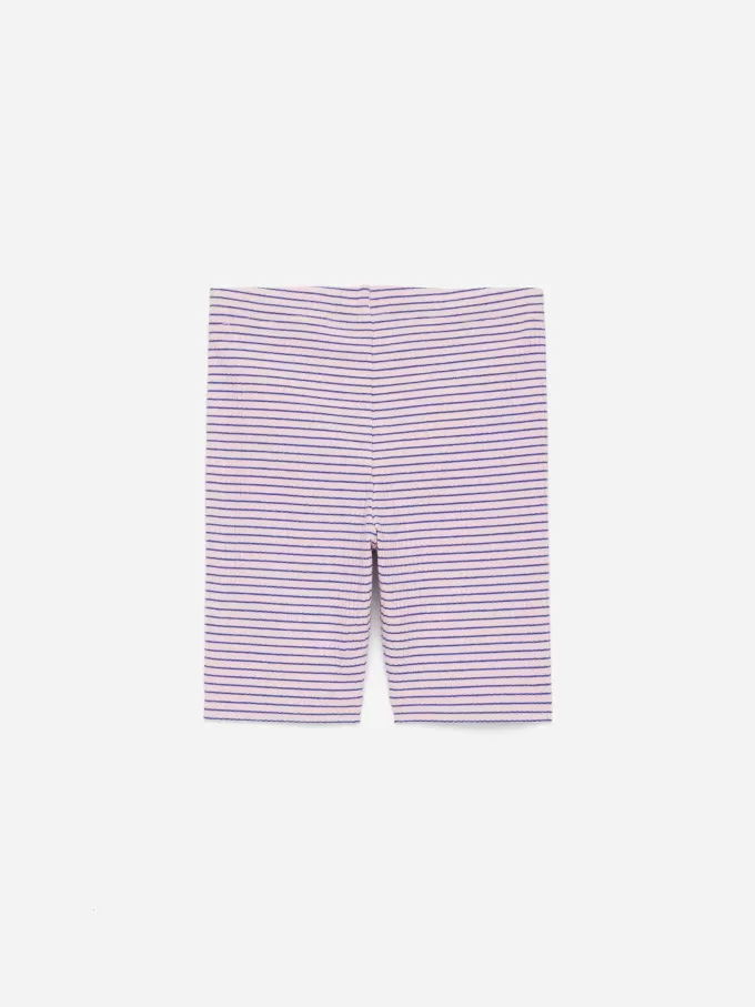 Shorts de bicicleta de canalé Shorts de bicicleta de canalé