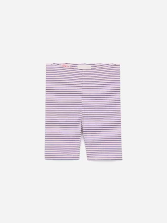 Shorts de bicicleta de canalé