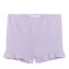 Shorts de punto con volantes Shorts de punto con volantes