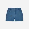 Shorts vaqueros bordados