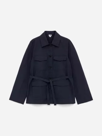 Sobrecamisa con cinturón