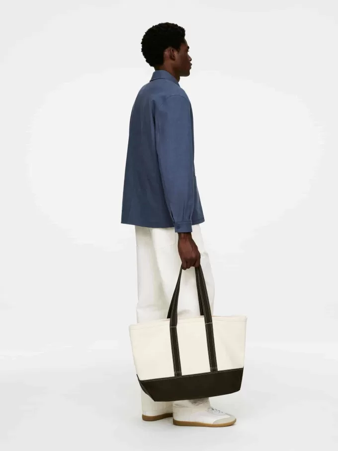 Sobrecamisa de algodón/lino Sobrecamisa de algodón/lino