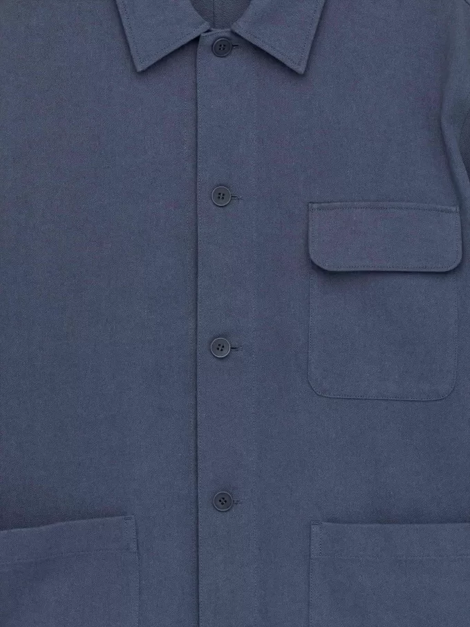 Sobrecamisa de algodón/lino Sobrecamisa de algodón/lino