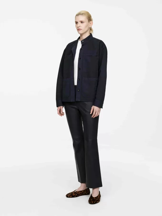 Sobrecamisa de lino y algodón Sobrecamisa de lino y algodón