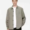 Sobrecamisa de sarga de algodón Sobrecamisa de sarga de algodón