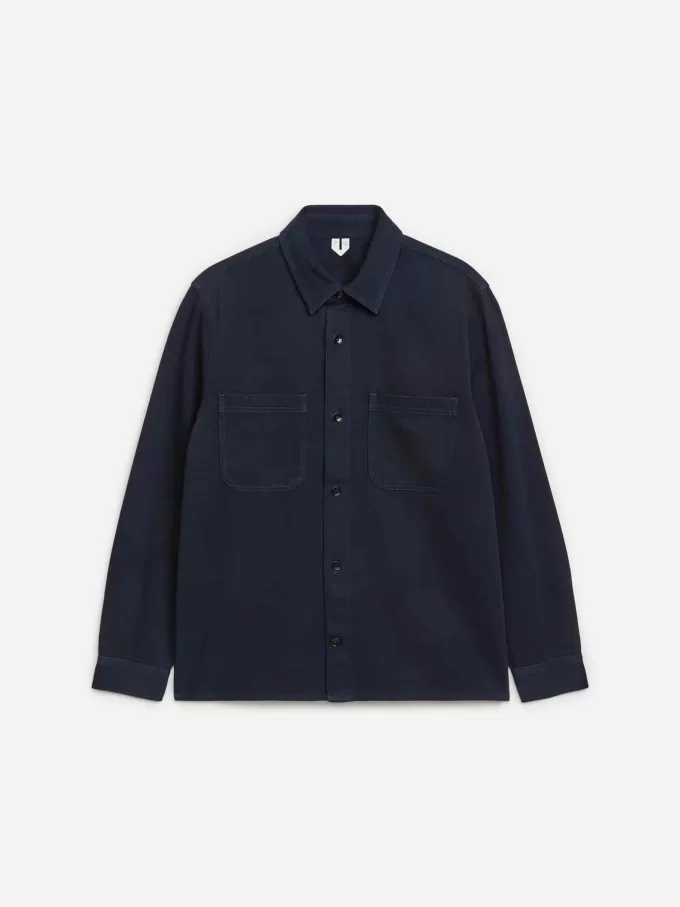 Sobrecamisa de sarga de algodón Sobrecamisa de sarga de algodón