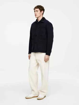 Sobrecamisa de sarga sobreteñida