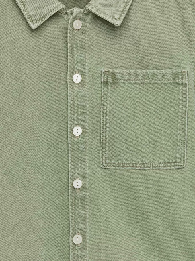 Sobrecamisa vaquera lavada Sobrecamisa vaquera lavada