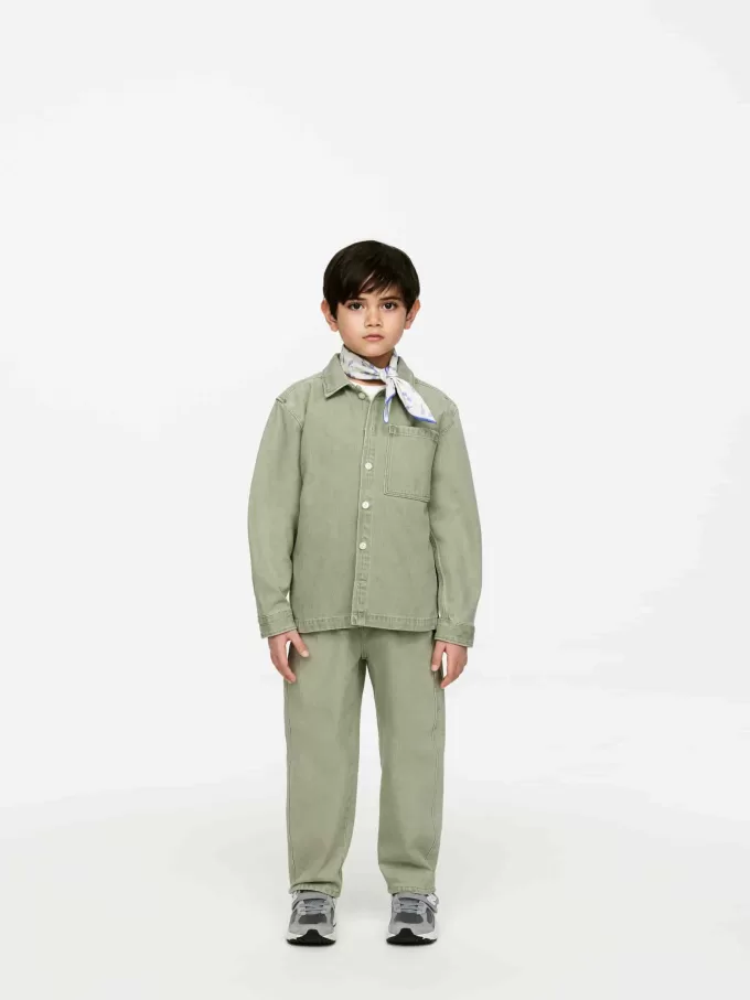 Sobrecamisa vaquera lavada Sobrecamisa vaquera lavada