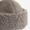 Sombrero de invierno de gamuza Sombrero de invierno de gamuza