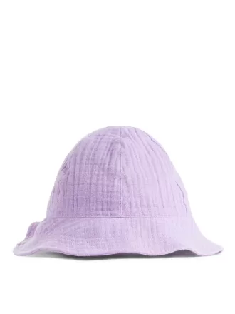 Sombrero de muselina de algodón