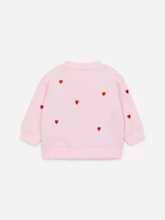 Sudadera De Algodón Bordada