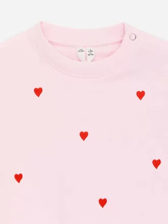 Sudadera De Algodón Bordada