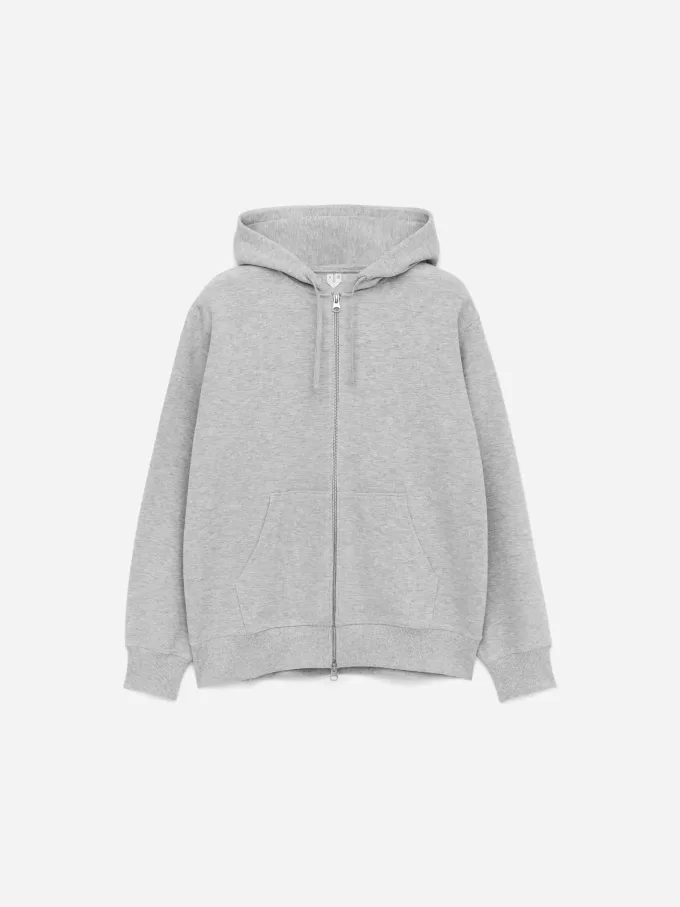Sudadera con capucha y cremallera