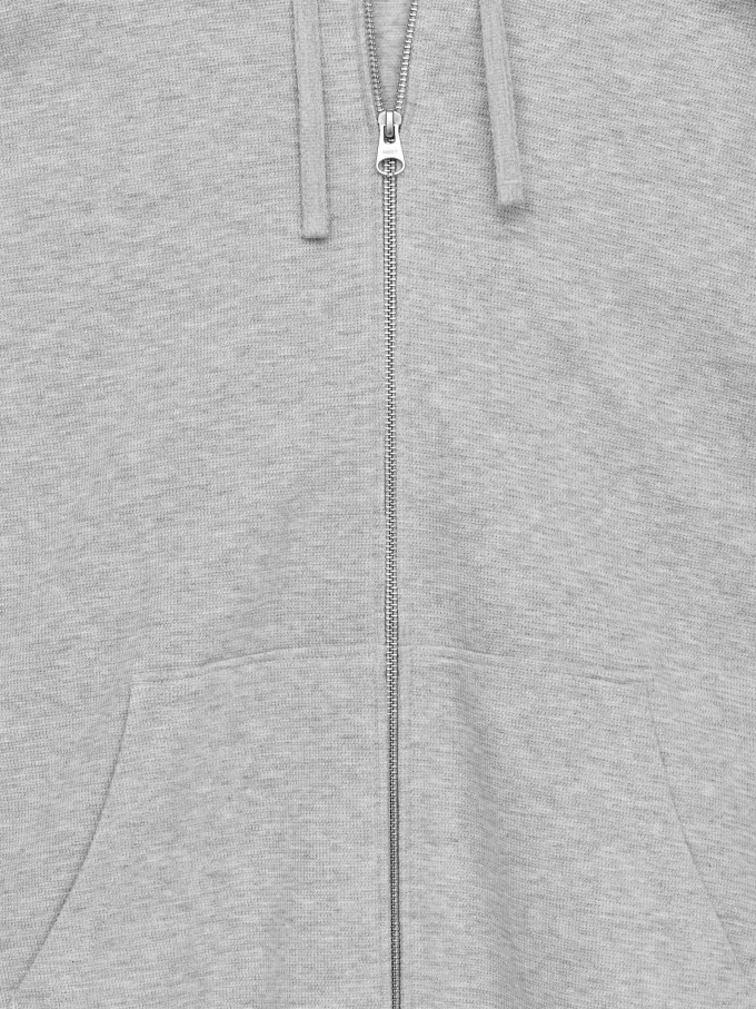 Sudadera con capucha y cremallera