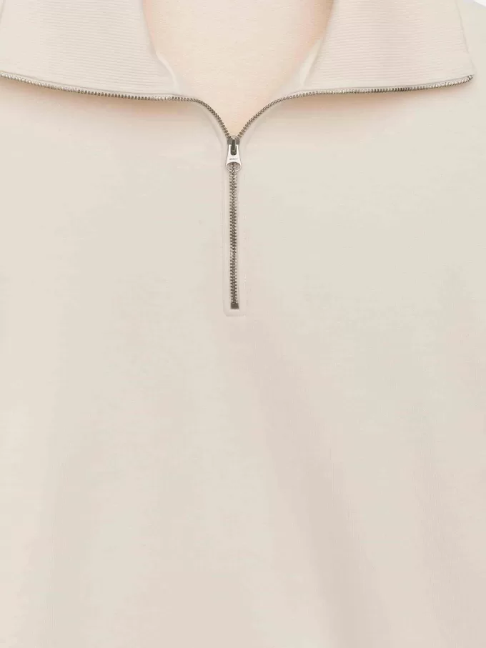 Sudadera con media cremallera Sudadera con media cremallera