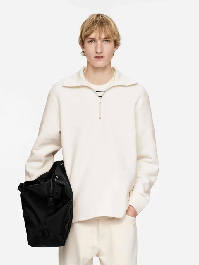 Sudadera con media cremallera Sudadera con media cremallera