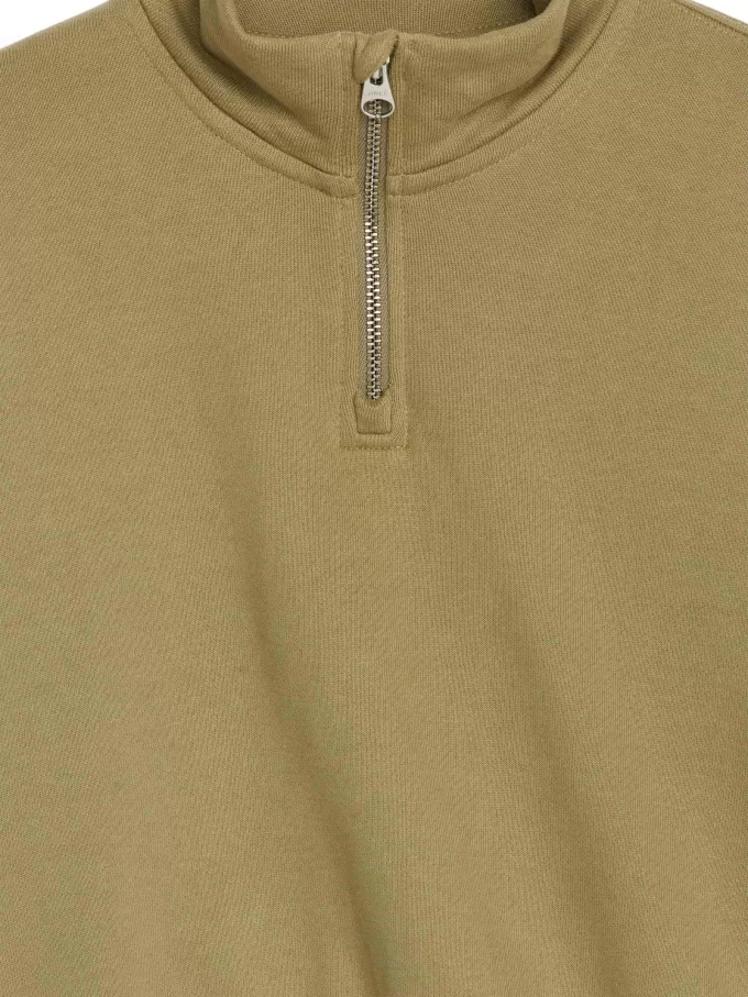 Sudadera con media cremallera Sudadera con media cremallera