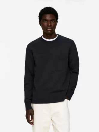 Sudadera de corte recto