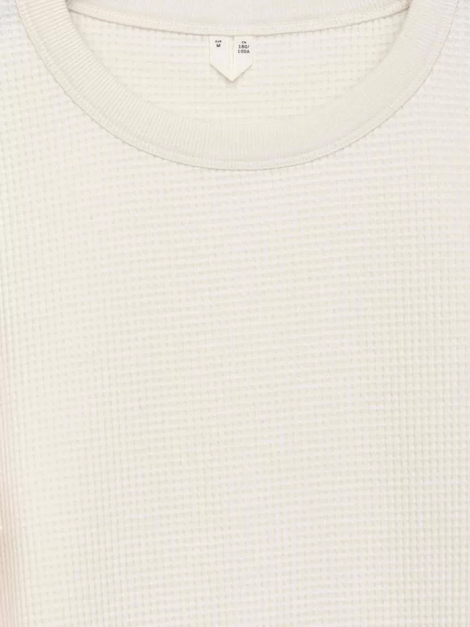 Sudadera de punto gofre Sudadera de punto gofre