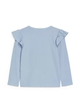 Top De Punto Con Volantes